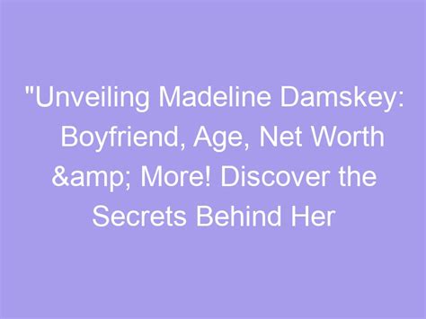 Unveiling Madeline Coles' Net Worth: Exposing Her Financial Success and Investment Strategies