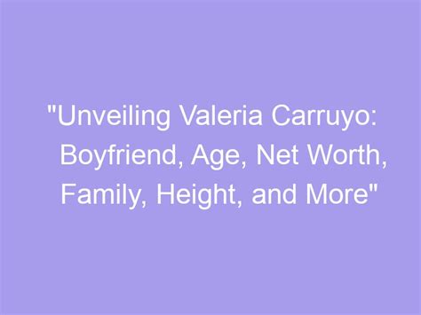 Unveiling Valeria's Age: How Old is the Multitalented Star?