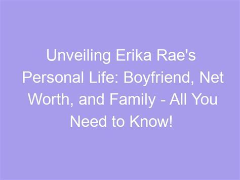 Unveiling the Numbers: Erika Nicole's Financial Worth